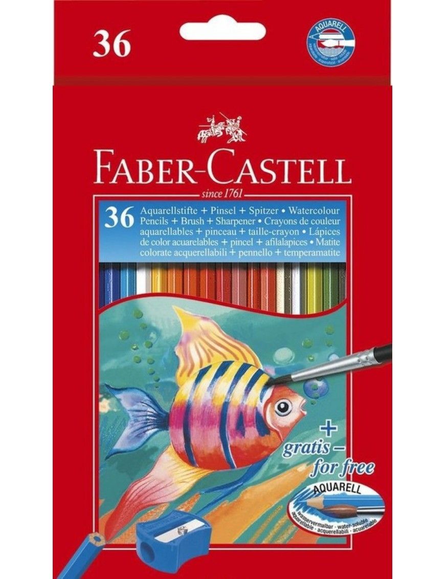 LAPICES FABER LAPIZ ACUARELABLE 36