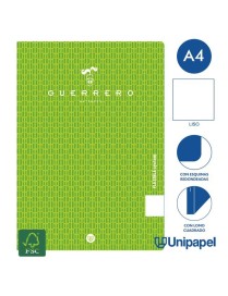 LIBRETA GRAPA GUERRERO A4 48 H 90 G PP LISO