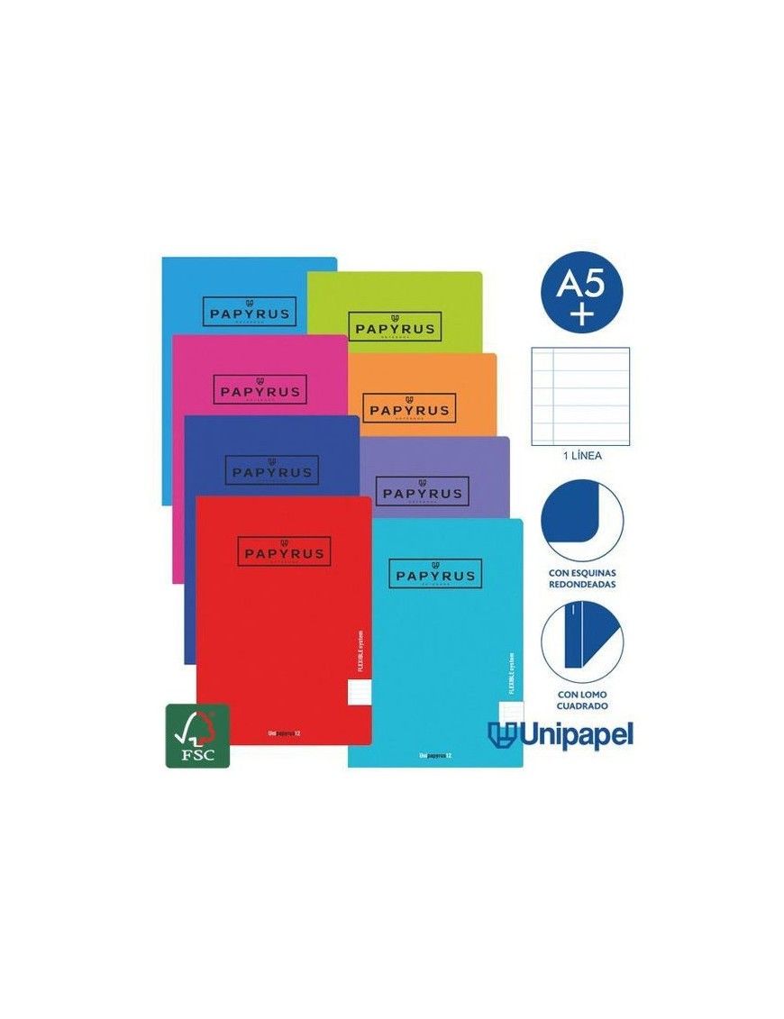 LIBRETA PAPYRUS 4º HZTAL. PP 48H 90