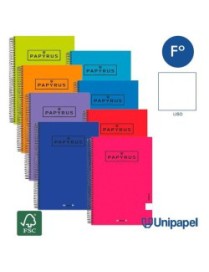 BLOCS PAPYRUS T/E FOLIO LISO 80h 90 gr