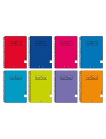 BLOCS Fº TAPA EXTRA 80H 90GR 4X4 PAPYRUS AZUL