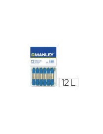 MANLEY CERAS Nº 19 AZUL PRUSIA (12 U.)