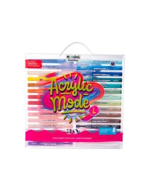 COLORING MOOVING MARCADOR ACRILICO 30 UDS