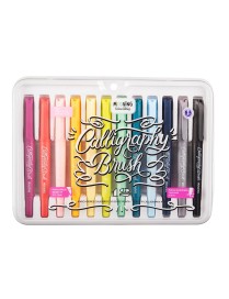 COLORING MOOVING PINCEL CALIGRAFICO X12