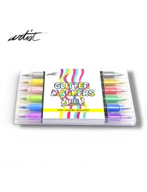 ROTULADOR 6 2 EN UNI 12 GLITER ARTIST