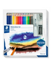 SET ACUARELA MIXTA STAEDTLER