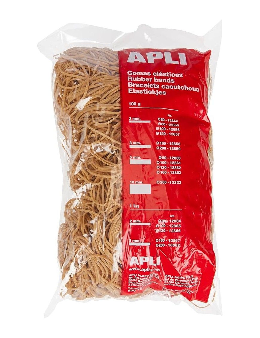 GOMAS ELASTICAS APLI Nº10 KILO