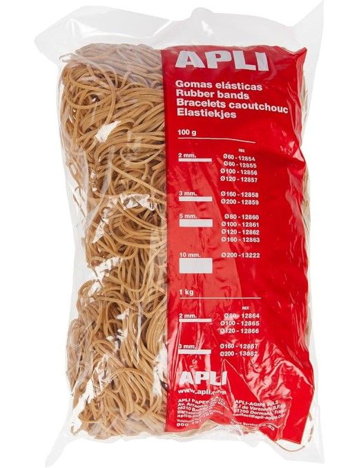 GOMAS ELASTICAS APLI Nº10 KILO