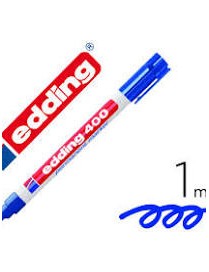 ROTULADOR EDDING 400 ROJO 1,0MM.
