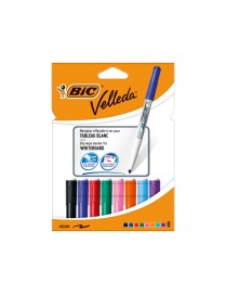ROTULADOR BIC VELLEDA PACK 8 COL 1741.