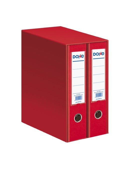 MODULO 2 ARCHIVADORES DIN A4 ROJO