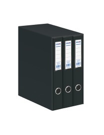 MODULO 3 CARP. 2 ANIL. 40 MM. Fº NEGRO