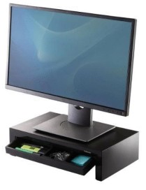 SOPORTE MONITOR SUITE AJUSTABLE CON BANDEJA