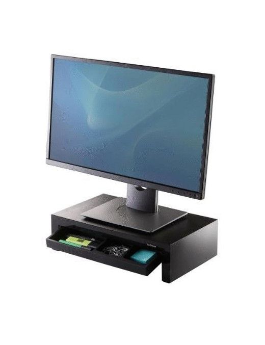SOPORTE MONITOR SUITE AJUSTABLE CON BANDEJA