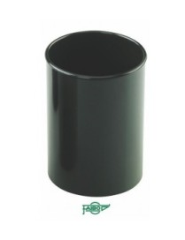 CUBILETE PLASTICO NEGRO FAIBO