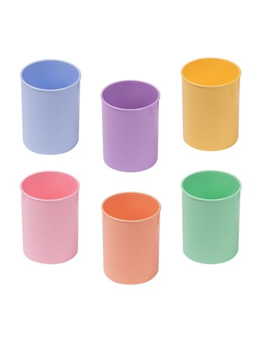 CUBILETE COLORES PASTEL FAJEDA 10X7.80