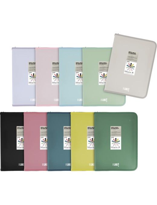 CARPETA C CREMALLERA PP 4-25 LIKE 3 SUR