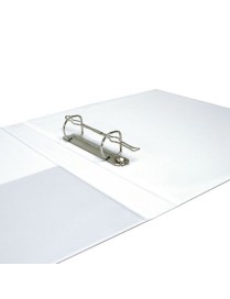 CARPETA CANGURO A5 BLANCA 2 ANILLAS