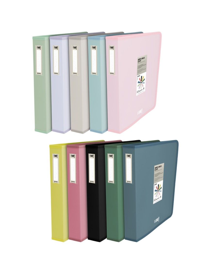 CARPETA PP 4-40 A4+ LIKE 3