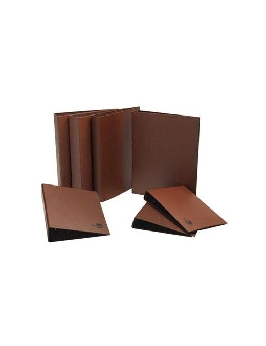 CARPETA ANILLAS 2A-25MM. 4º APDO CUERO FORRADO