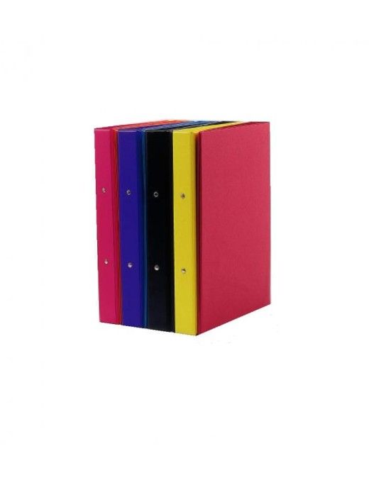 CARPETA ANILLAS 2A-25 MM. PVC FOLIO NEGRO