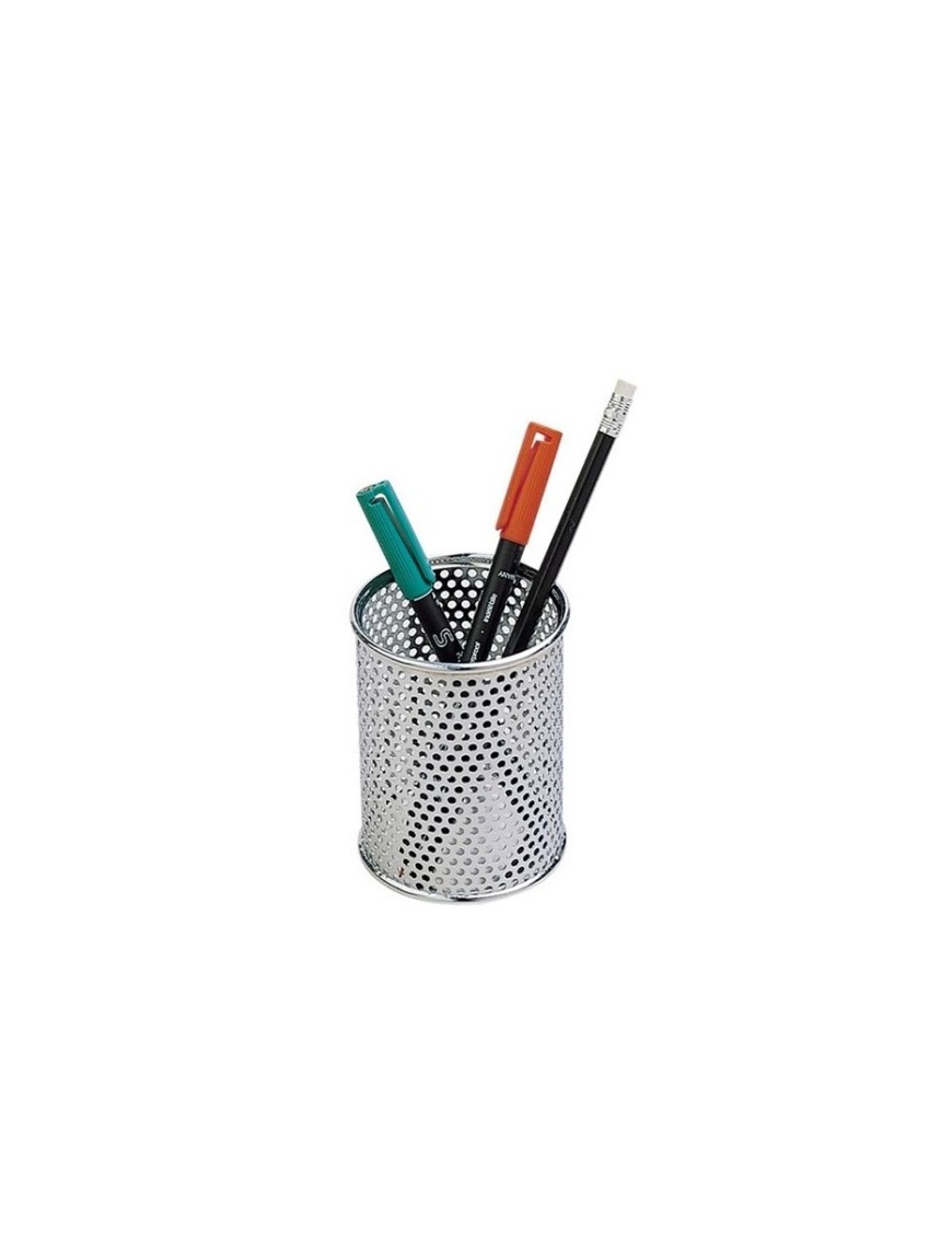 CUBILETE REDONDO REJILLA CROMADO B-4C