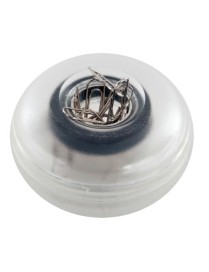 PORTACLIPS TRANSPARENTE+CLIPS APLI