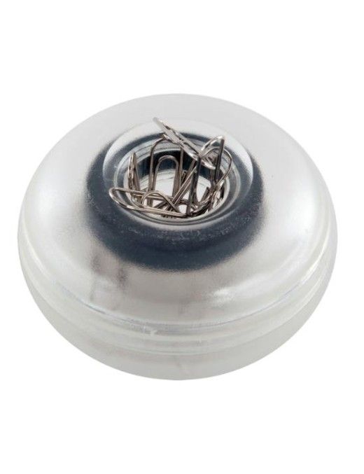 PORTACLIPS TRANSPARENTE+CLIPS APLI