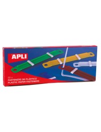 FASTENER APLI COLORES PLASTICO C /50