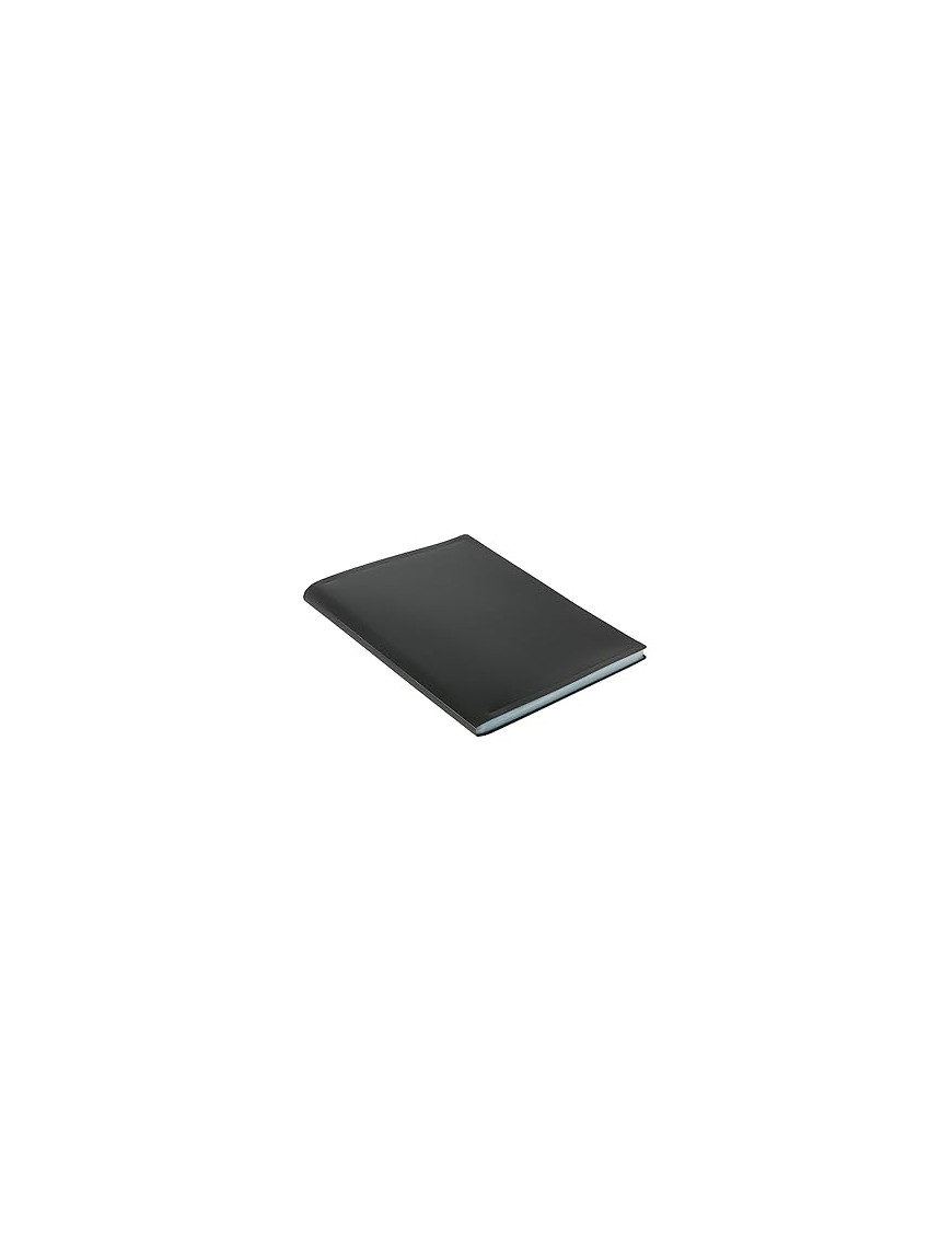 CARPETA 20 FUNDAS A4 NEGRO PRAXTON