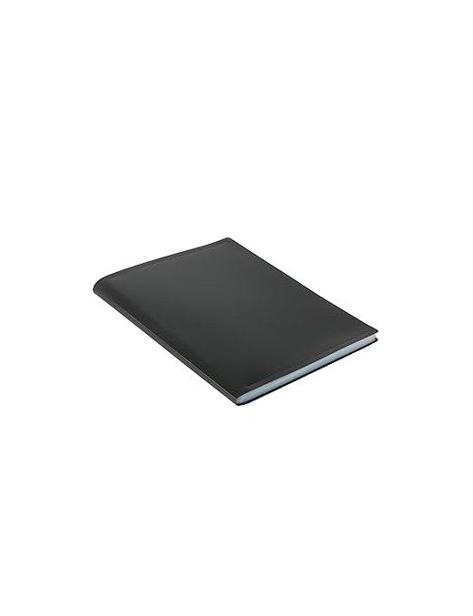 CARPETA 40 FUNDAS A4 NEGRO PRAXTON