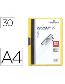 DOSSIER DURACLIP 30 HOJAS AMARILLO