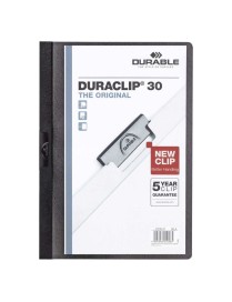 DOSSIER DURACLIP 30 HOJAS NEGRO 01.