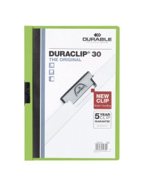 DOSSIER DURACLIP 30 HOJAS VERDE 05