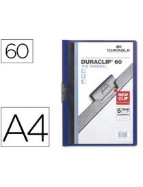 DOSSIER DURACLIP 60 HOJAS AZUL OSCURO 07.