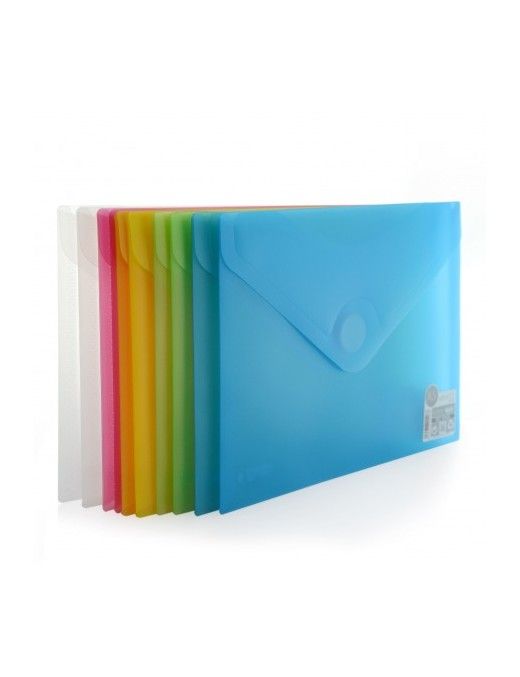 SOBRE CIERRE VELCRO A5 COL. SURT. 904