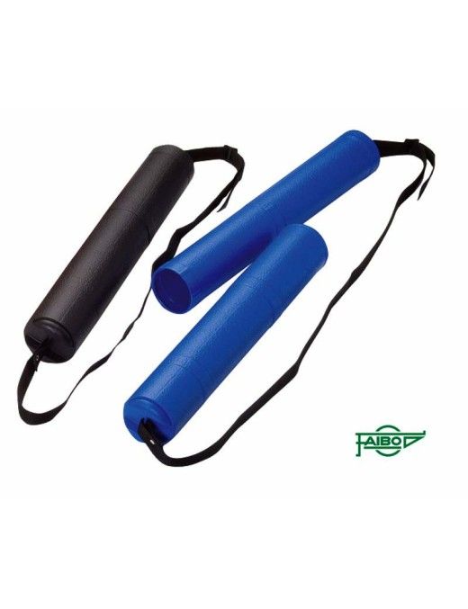 TUBO PORTAPLANOS PLASTICO CON BANDOLERA