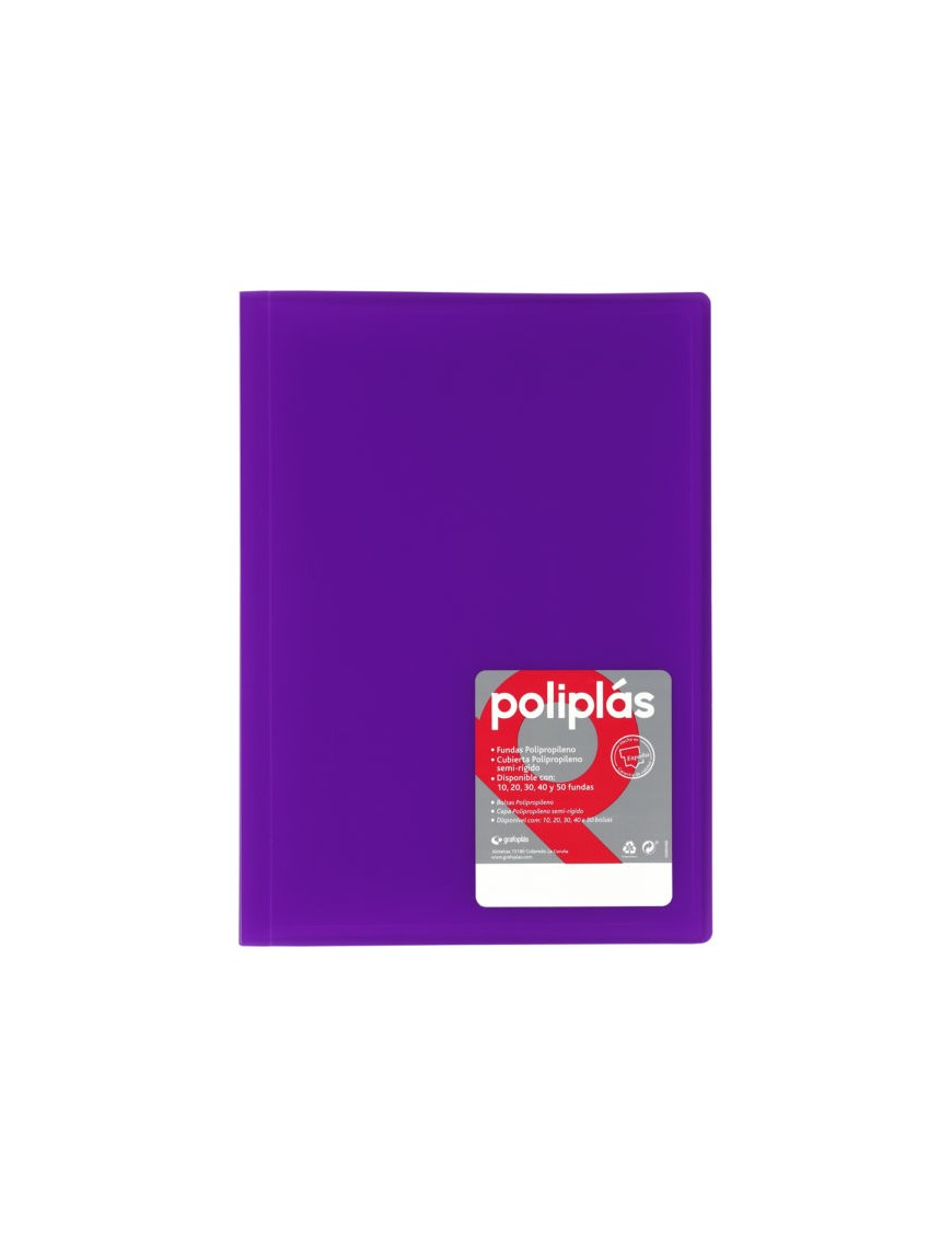 TARIFARIO FOLIO 10 FUNDAS TRASLUCIDO VIO