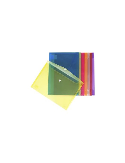 PACK 10 DOSSIER VELCRO MULTILINE FOLIO FUCSIA