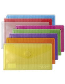 PACK 5 DOSSER VELCRO RECIBO TRANSPARENTE