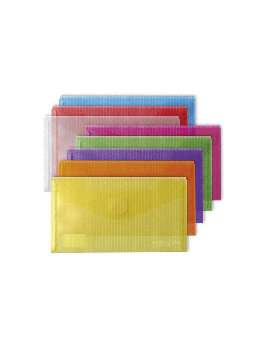 PACK 5 DOSSER VELCRO RECIBO TRANSPARENTE