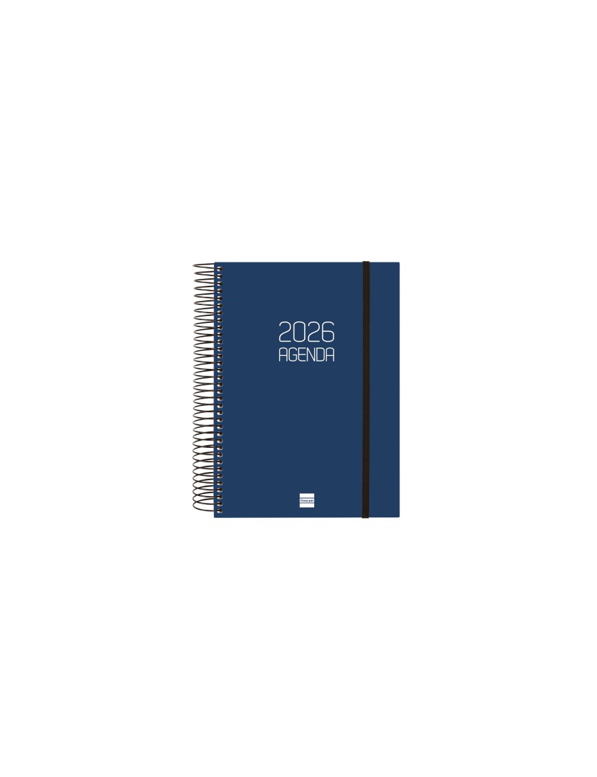 AGENDA ESPIRAL FINOCAN OPAQUE A4 E40 S/V VERTICAL
