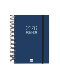 AGENDA ESPIRAL FINOCAN OPAQUE E11 D/P 165X242
