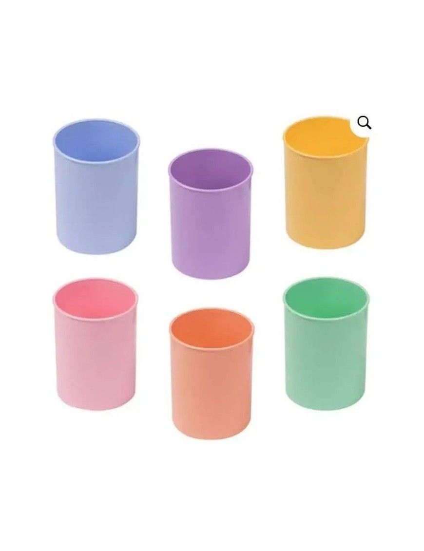 CUBILETE PORTALAPICEROS COLORES SURTIDOS