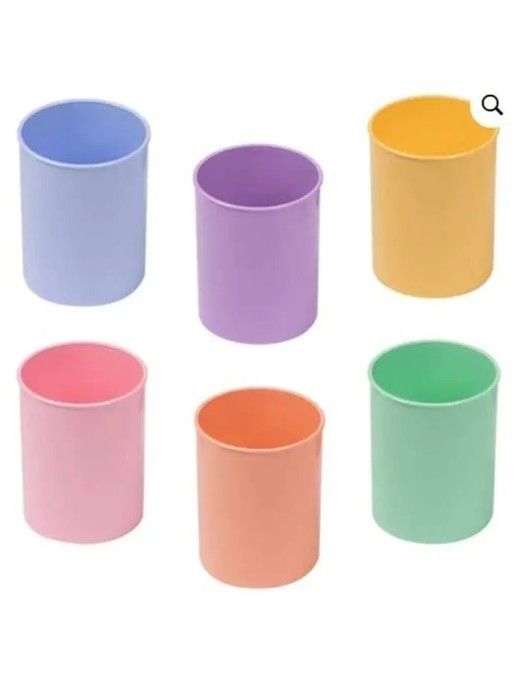 CUBILETE PORTALAPICEROS COLORES SURTIDOS