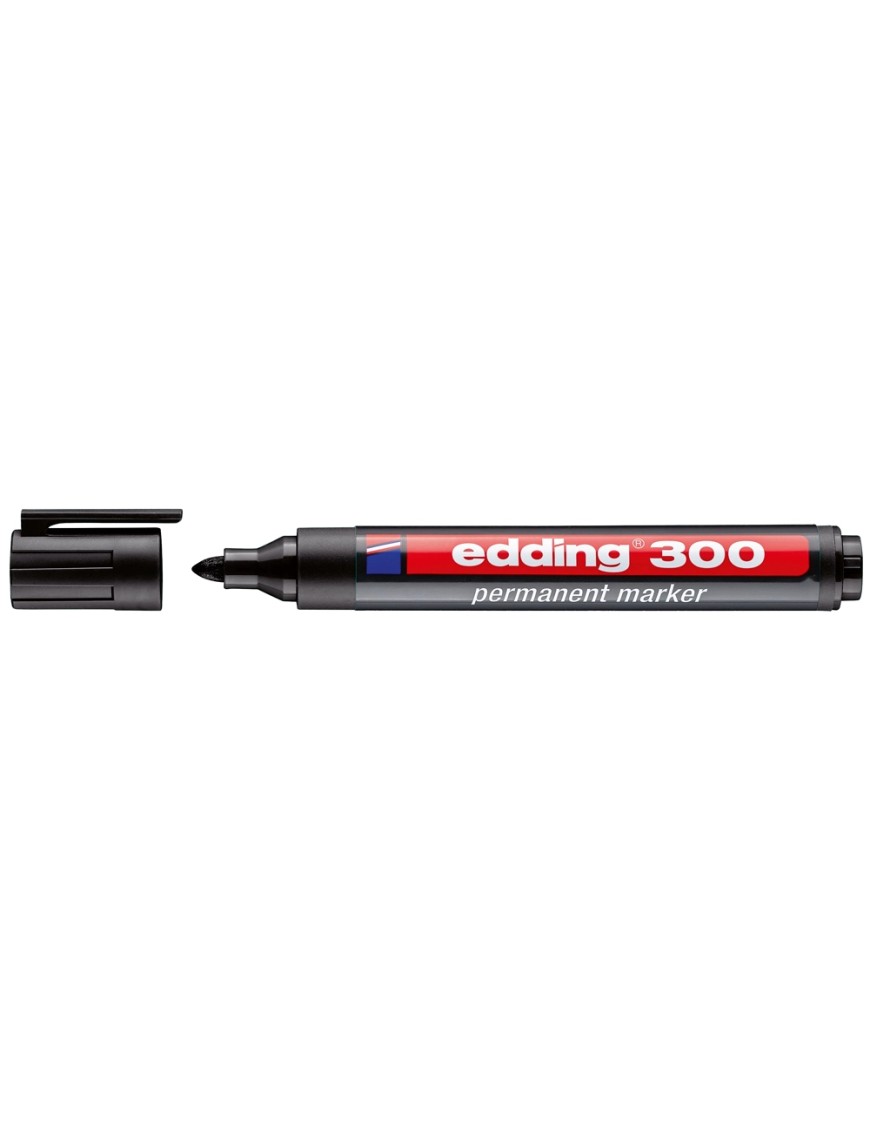 ROTULADOR EDDING 300 NEGRO.