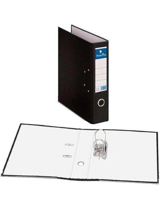 ARCHIVADOR PRAXTON A4 COLOR NEGRO