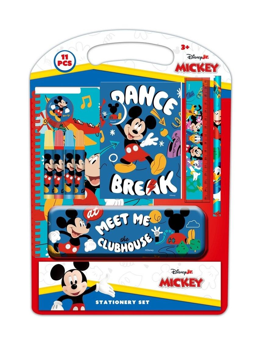 SET ESCRITURA MICKEY MOUSE "GOOD DAY"