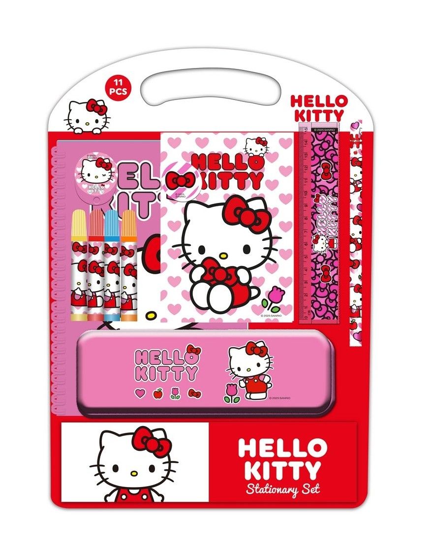 SET ESCRITURA HELLO KITTY "ICONIC"