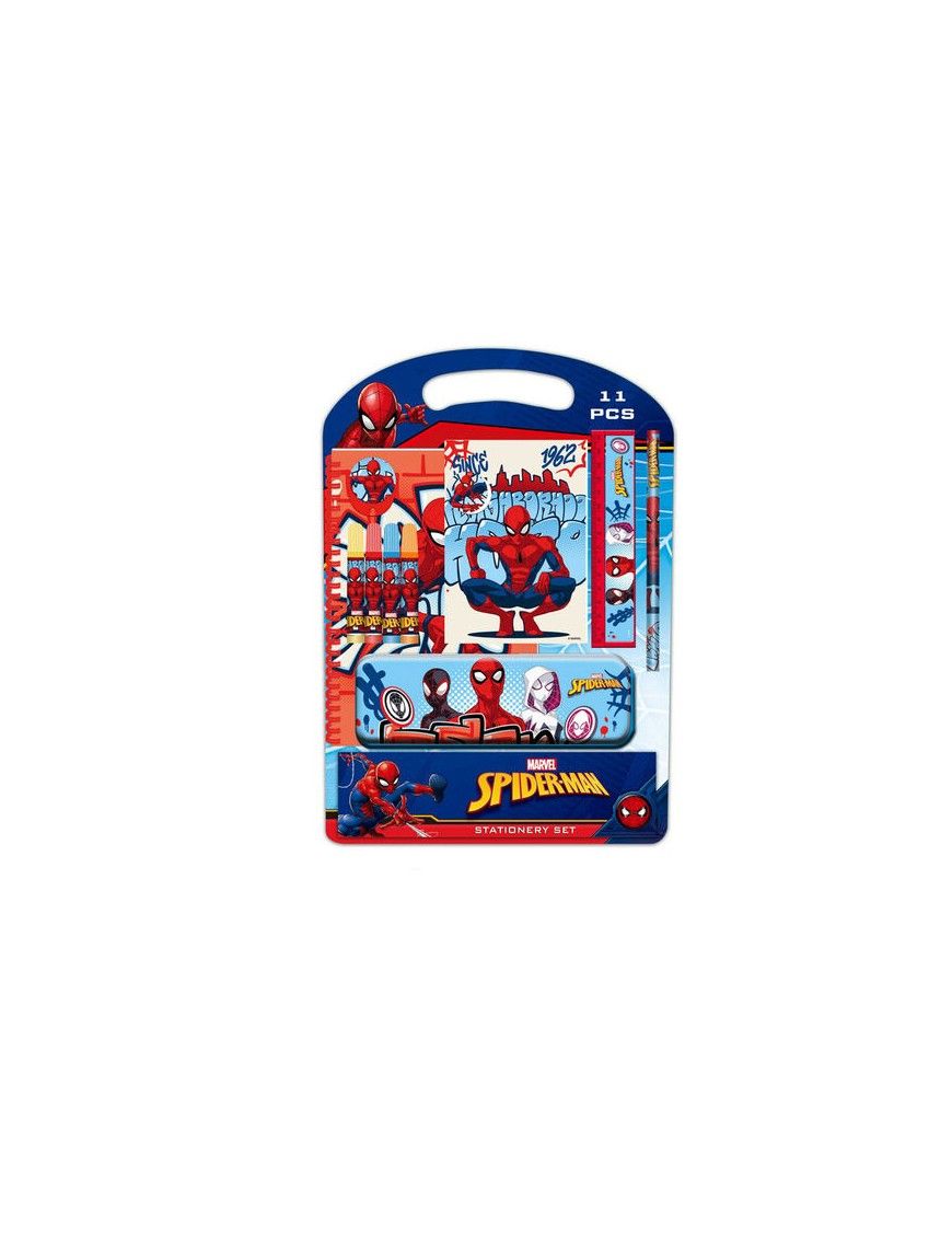 SET ESCRITURA SPIDER-MAN "ATTACK"